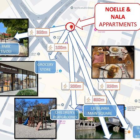 Nala Apartment Ljubljana Eksteriør bilde