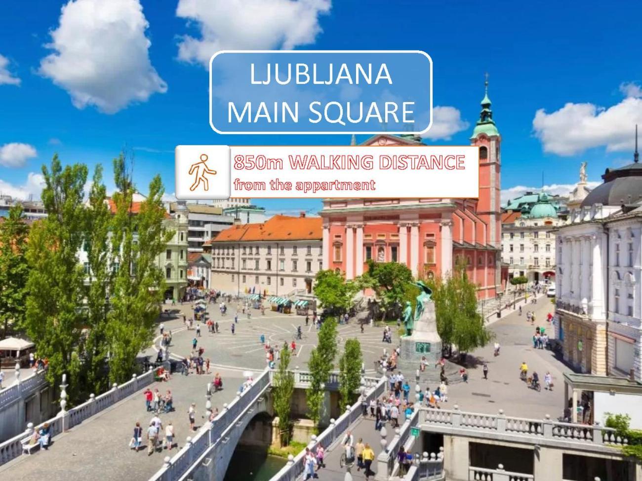 Nala Apartment Ljubljana Eksteriør bilde